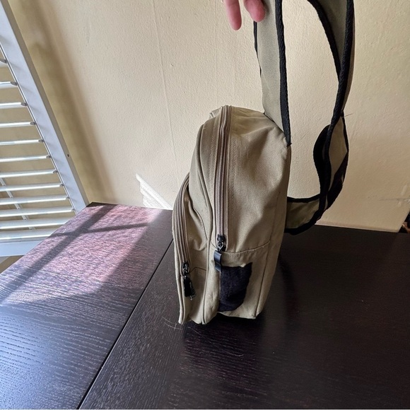 Puma tan black Sling Crossbody pack - Picture 4 of 13